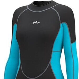 Hevto Women Wetsuit 3/2mm Neoprene Wet Suit  Surfing  Diving sz 8  NEW